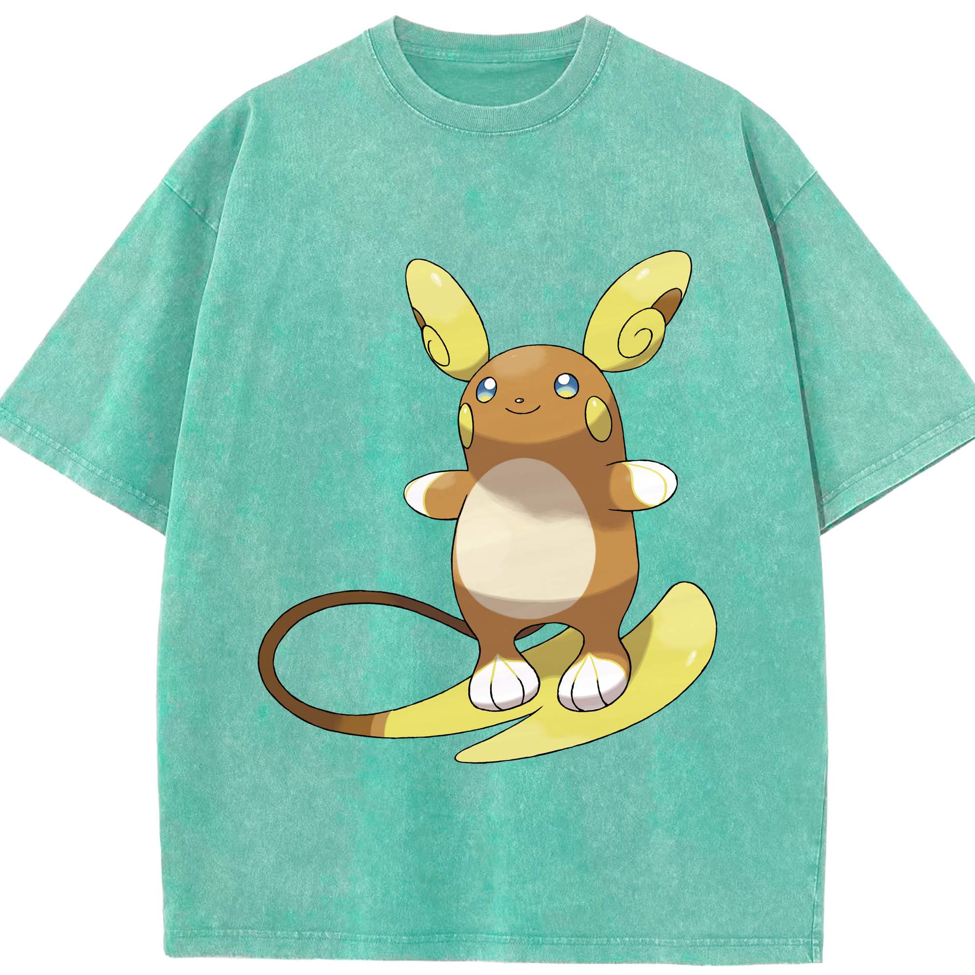（画像用） ポケットモンスター Pokémon 綿100% ヴィンテージ風 半袖Tシャツ（フロントプリント）